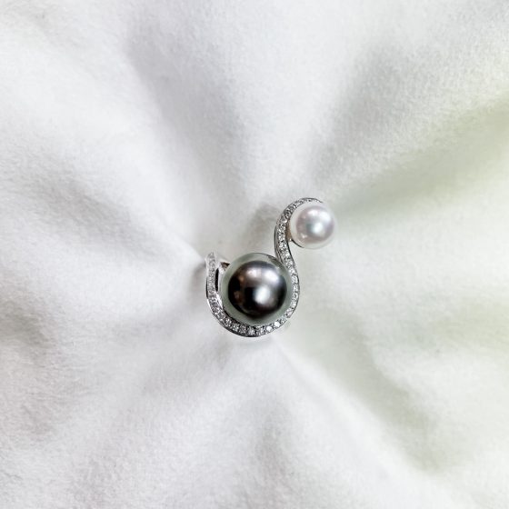 Anello perle